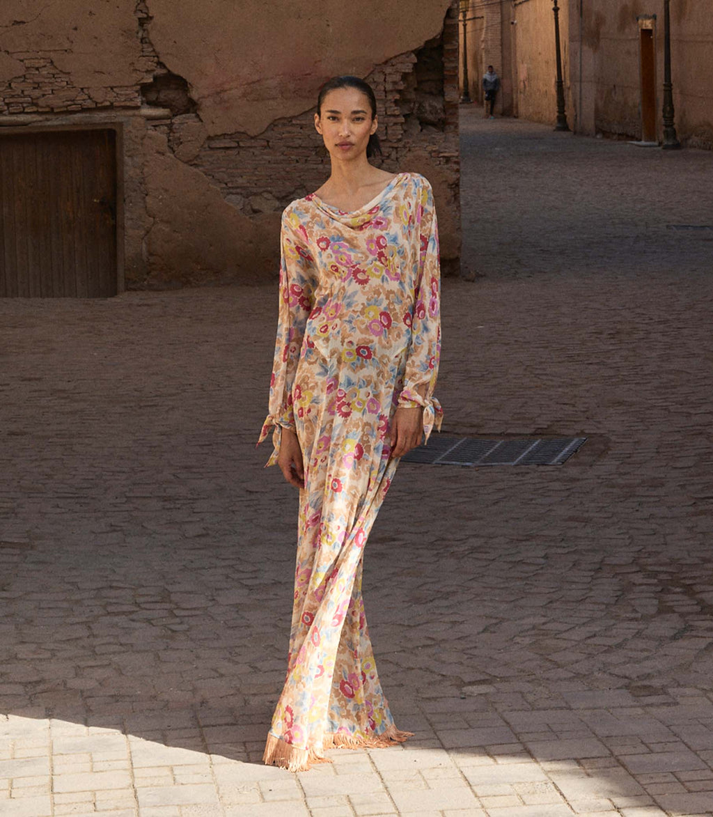 Ophelia Dress -- Jardin De Camelias