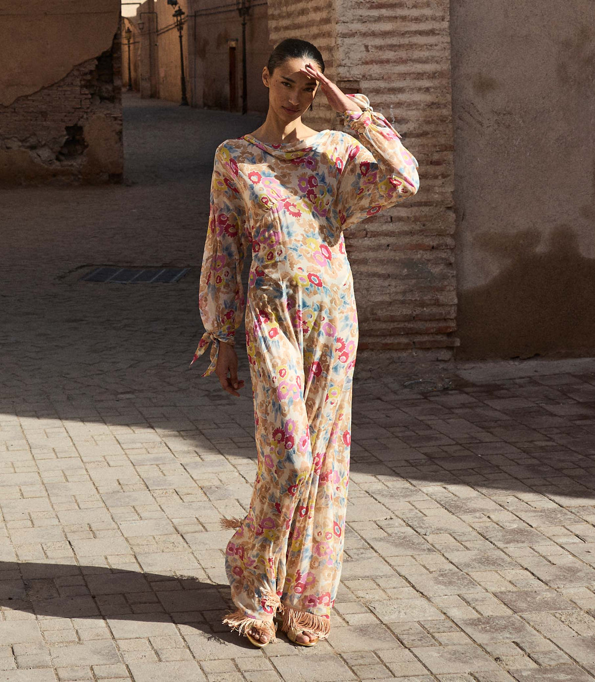 Ophelia Dress -- Jardin De Camelias