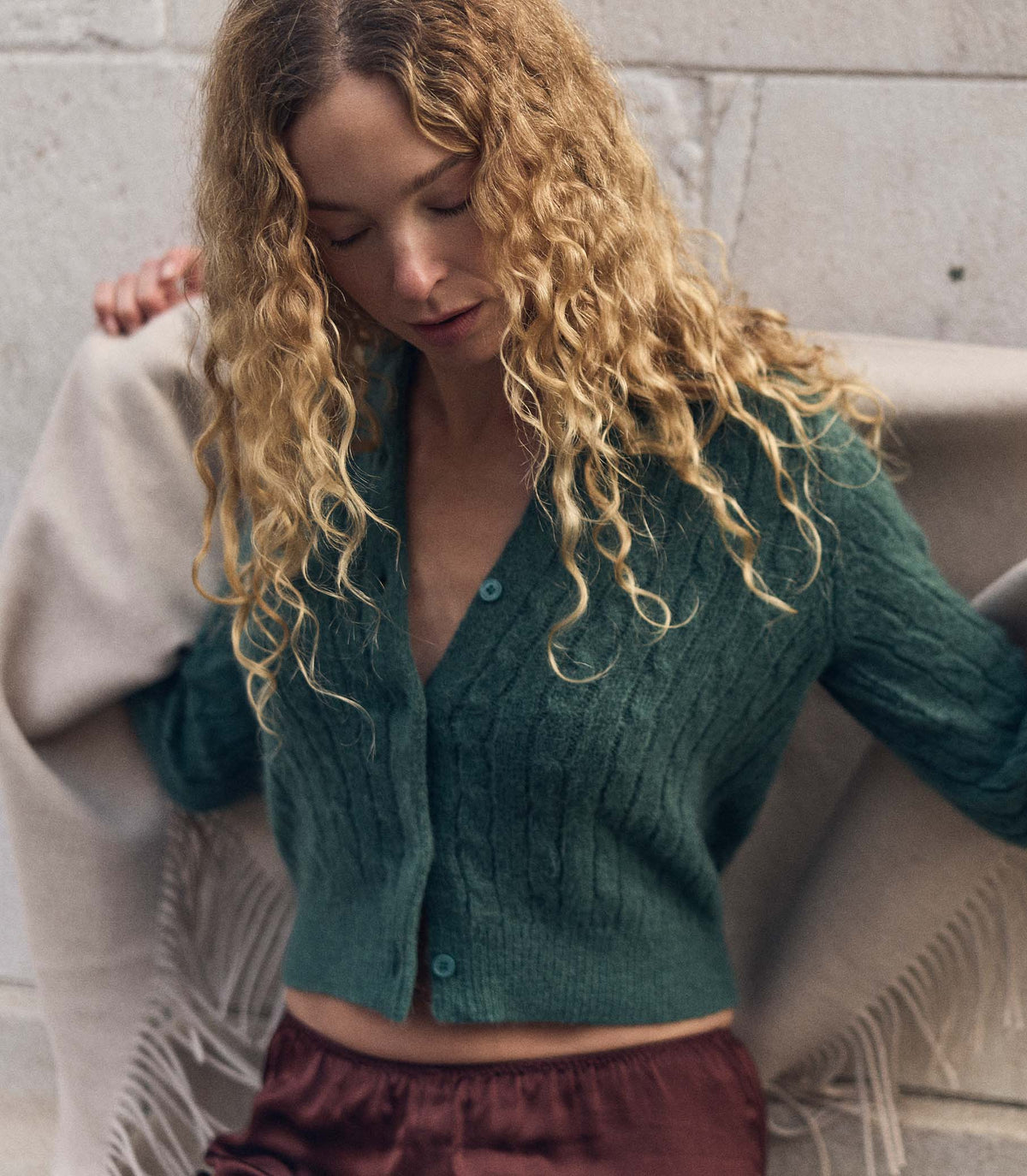 Penrose Cardigan -- Spruce