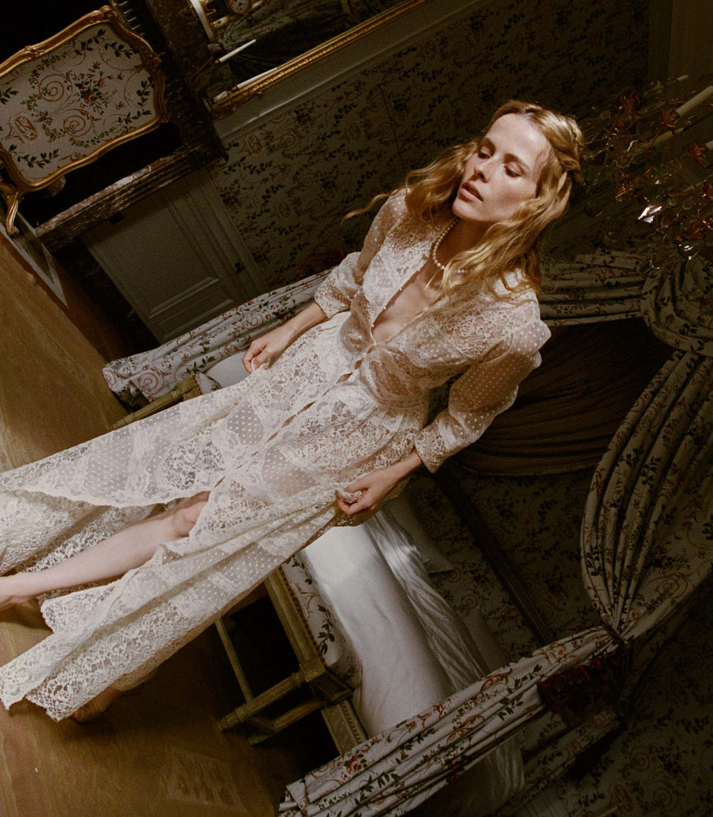 Primrose Anniversary Dress -- Candlelight