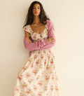 Quinette Dress -- Ivory Lantana Floral