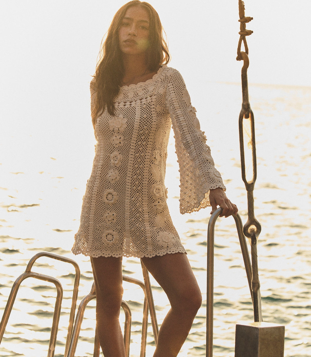 Remiette Dress -- Pearl