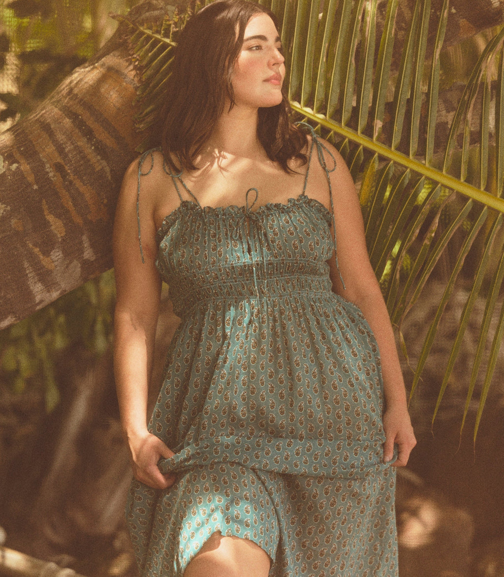 Rhoda Dress -- Alba Paisley