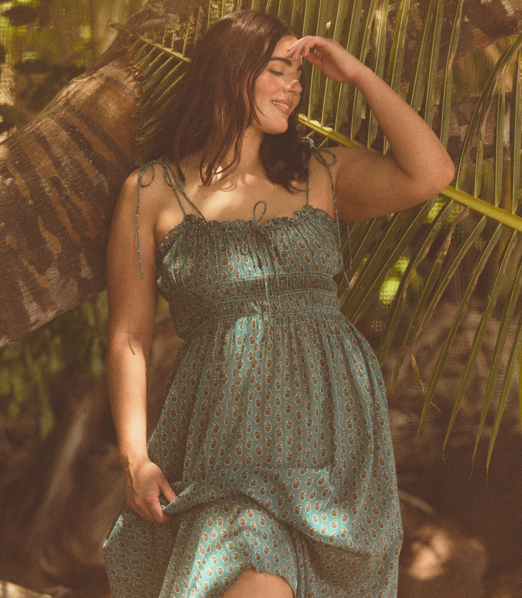 Rhoda Dress -- Alba Paisley