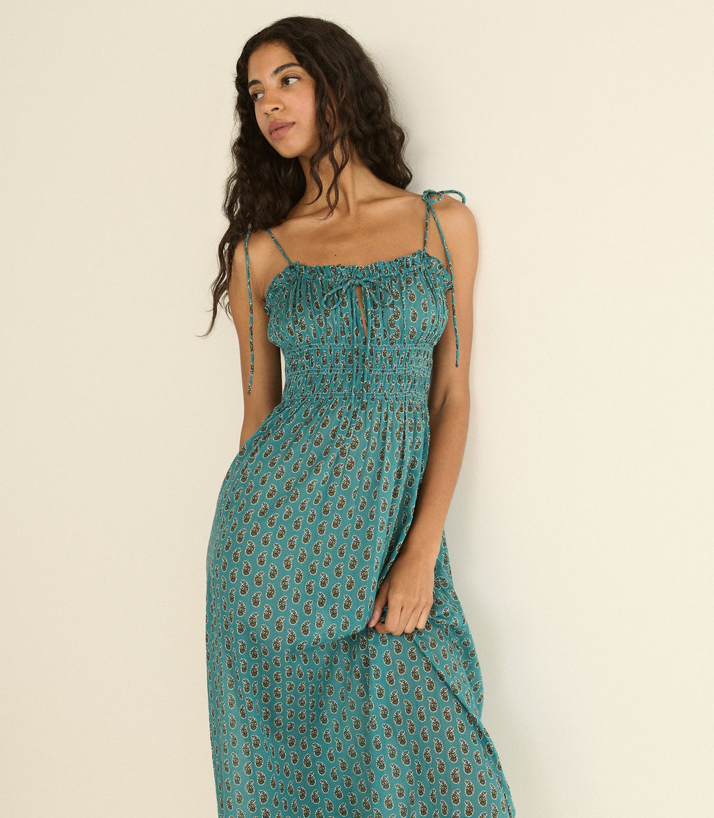 Rhoda Dress -- Alba Paisley