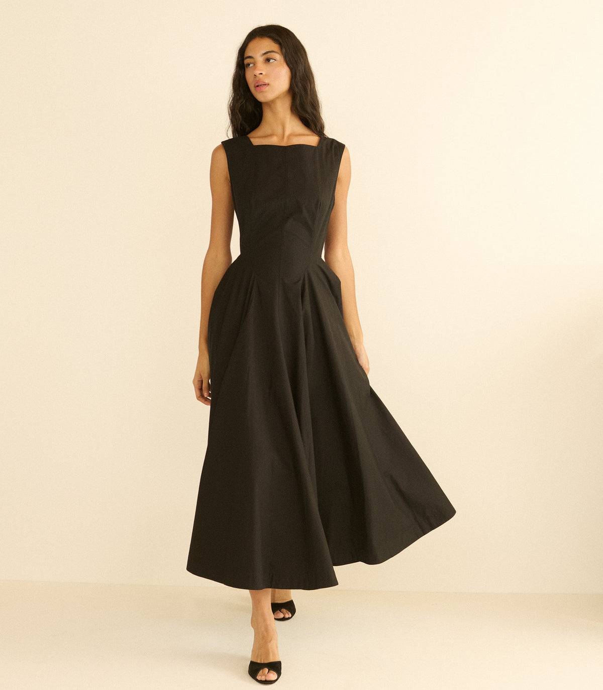 Rivière Dress -- Black