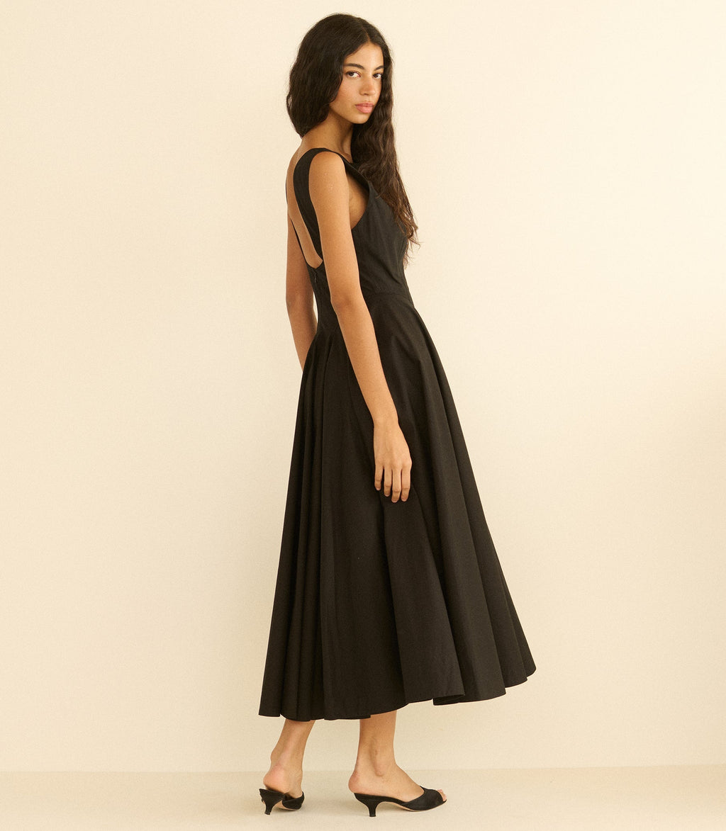Rivière Dress -- Black