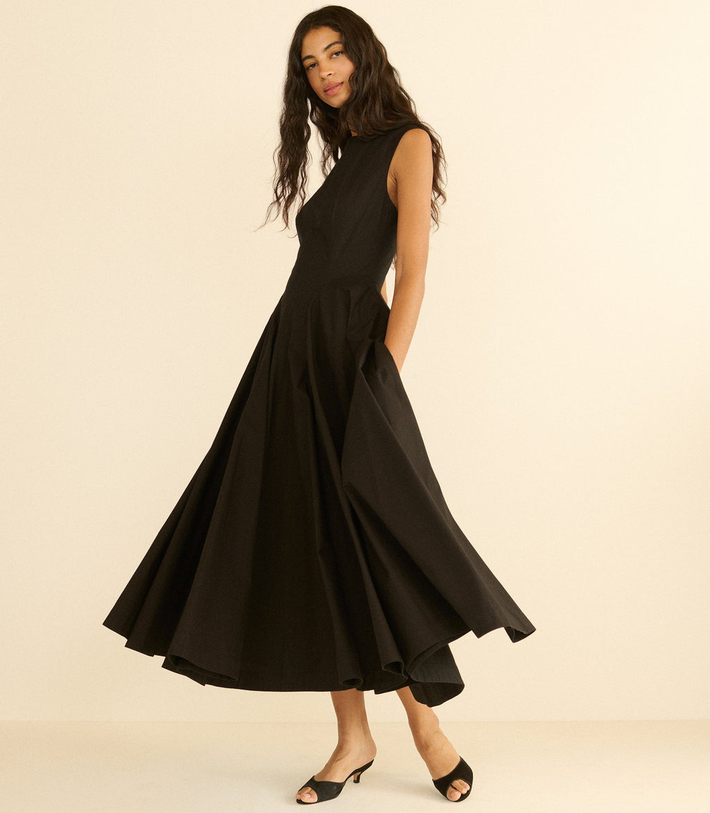 Rivière Dress -- Black