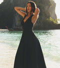 Rosetta Dress -- Black