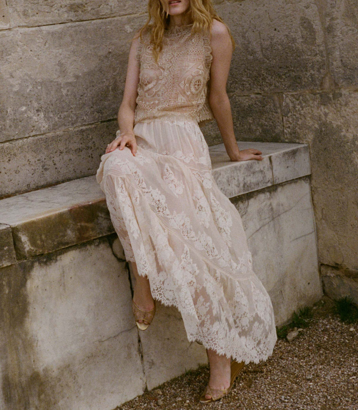 Sebastiane Anniversary Skirt -- Candlelight