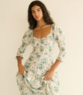 Seraphina Dress -- Crème Lantana Floral