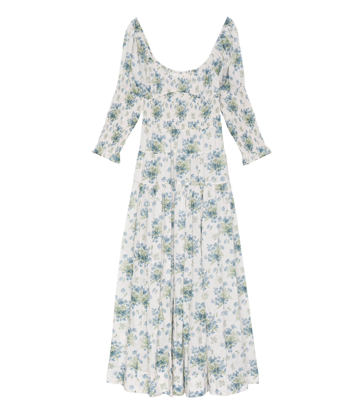 Seraphina Dress -- Crème Lantana Floral