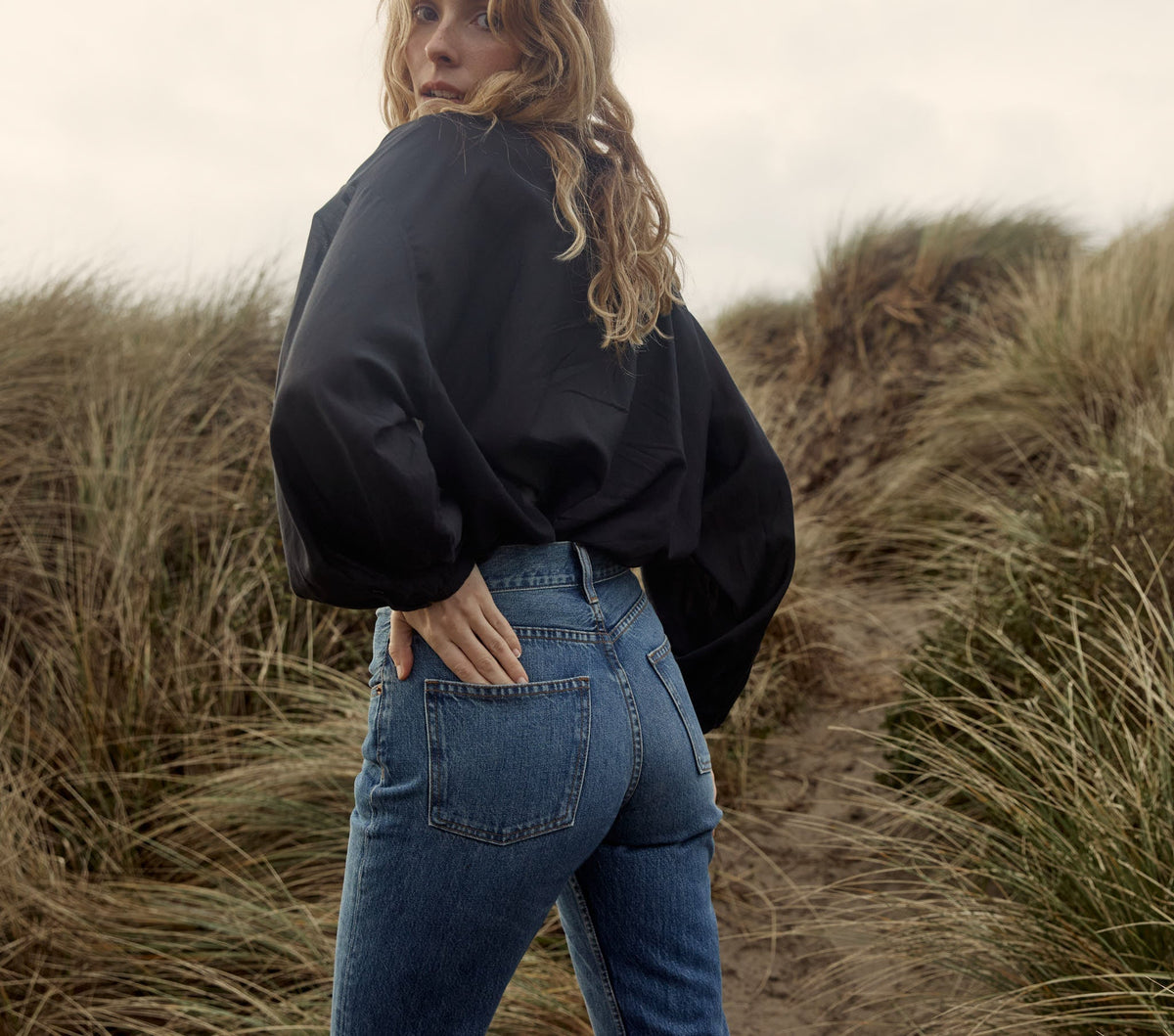 The Jane Blouse -- Black