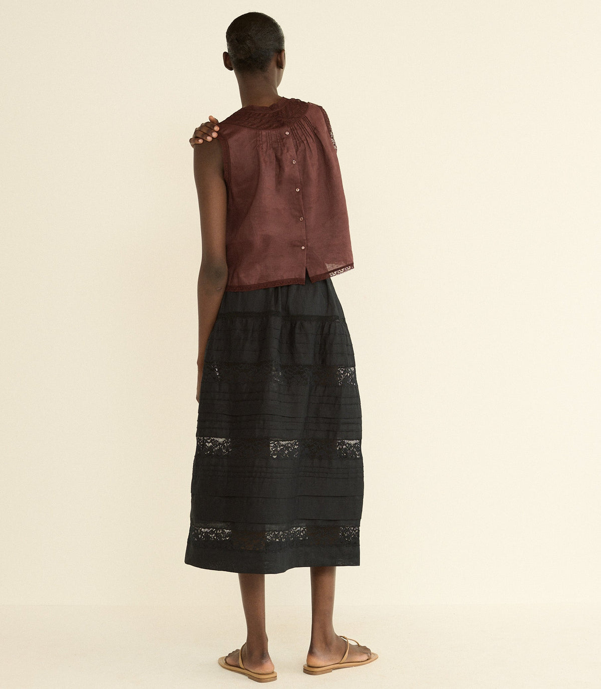 Sidra Skirt -- Black