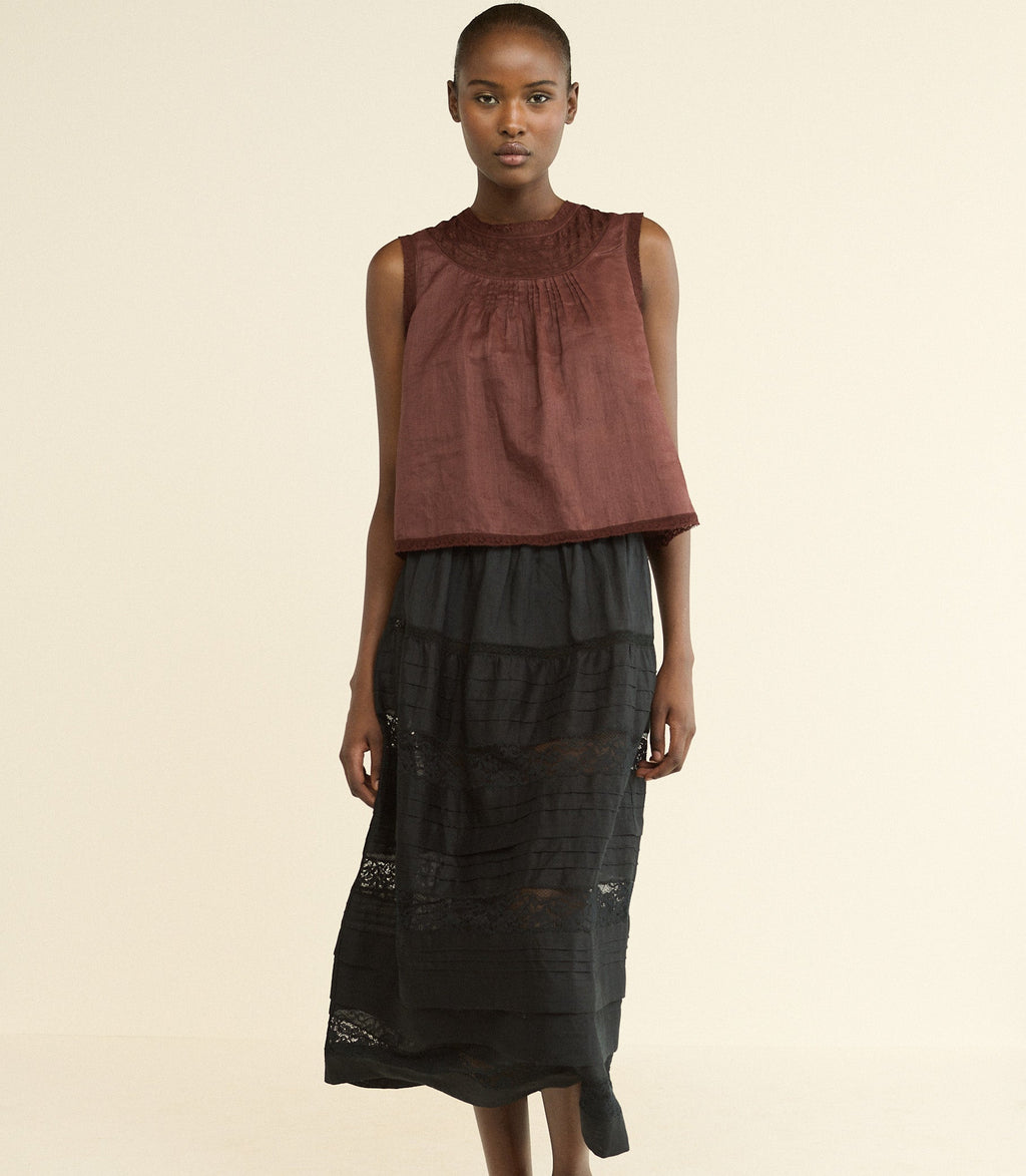 Sidra Skirt -- Black