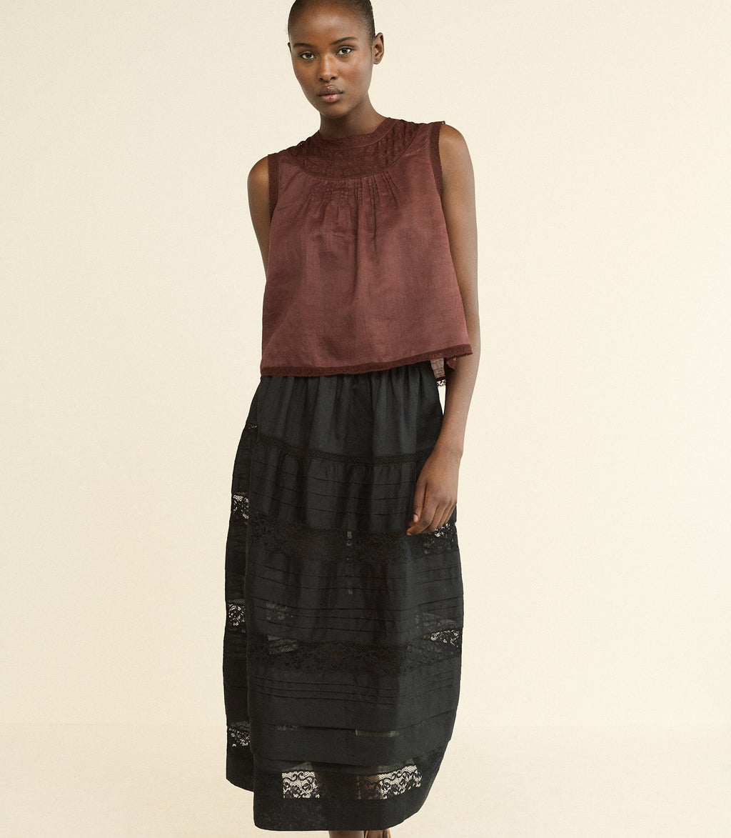 Sidra Skirt -- Black