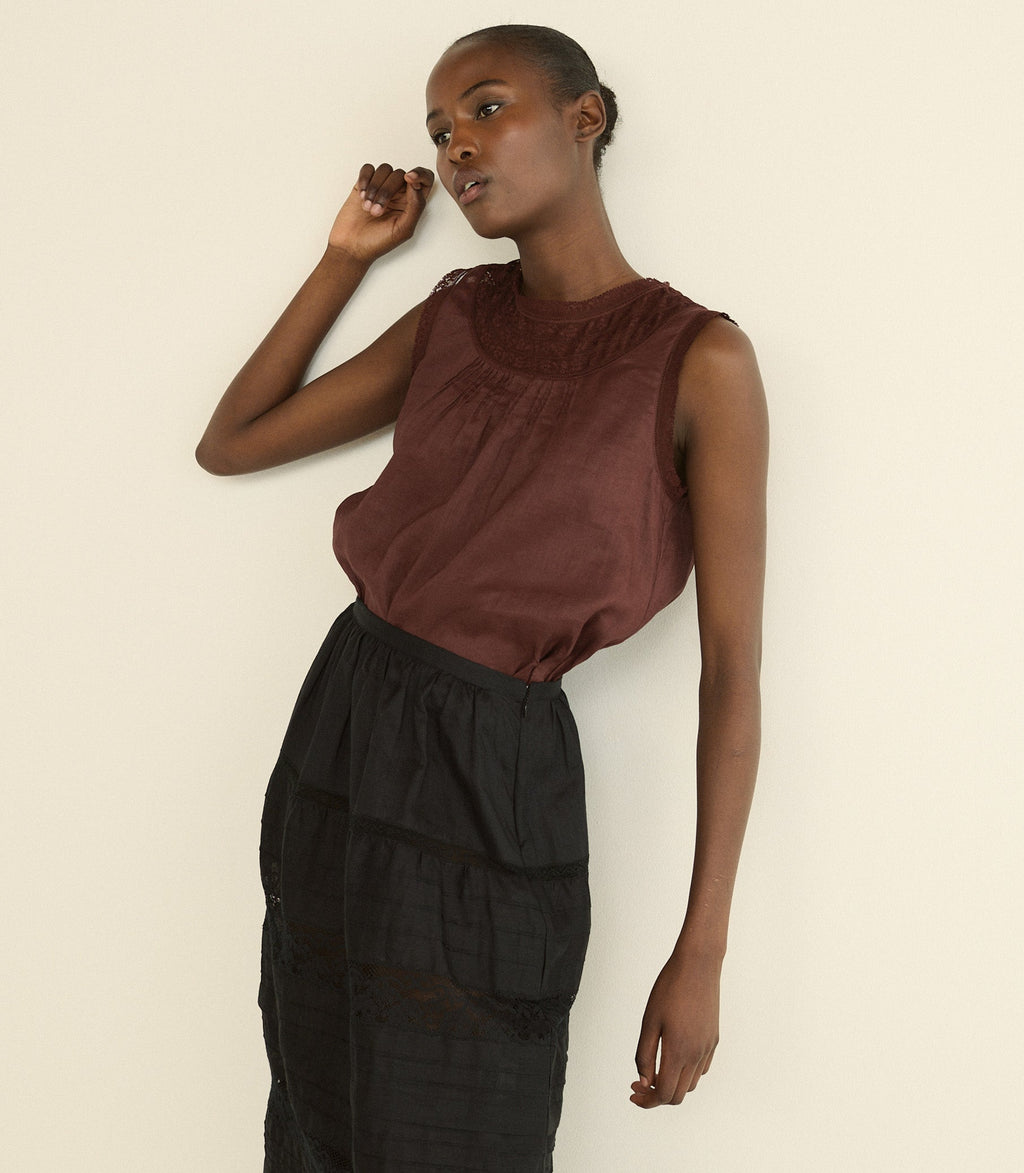 Sidra Skirt -- Black