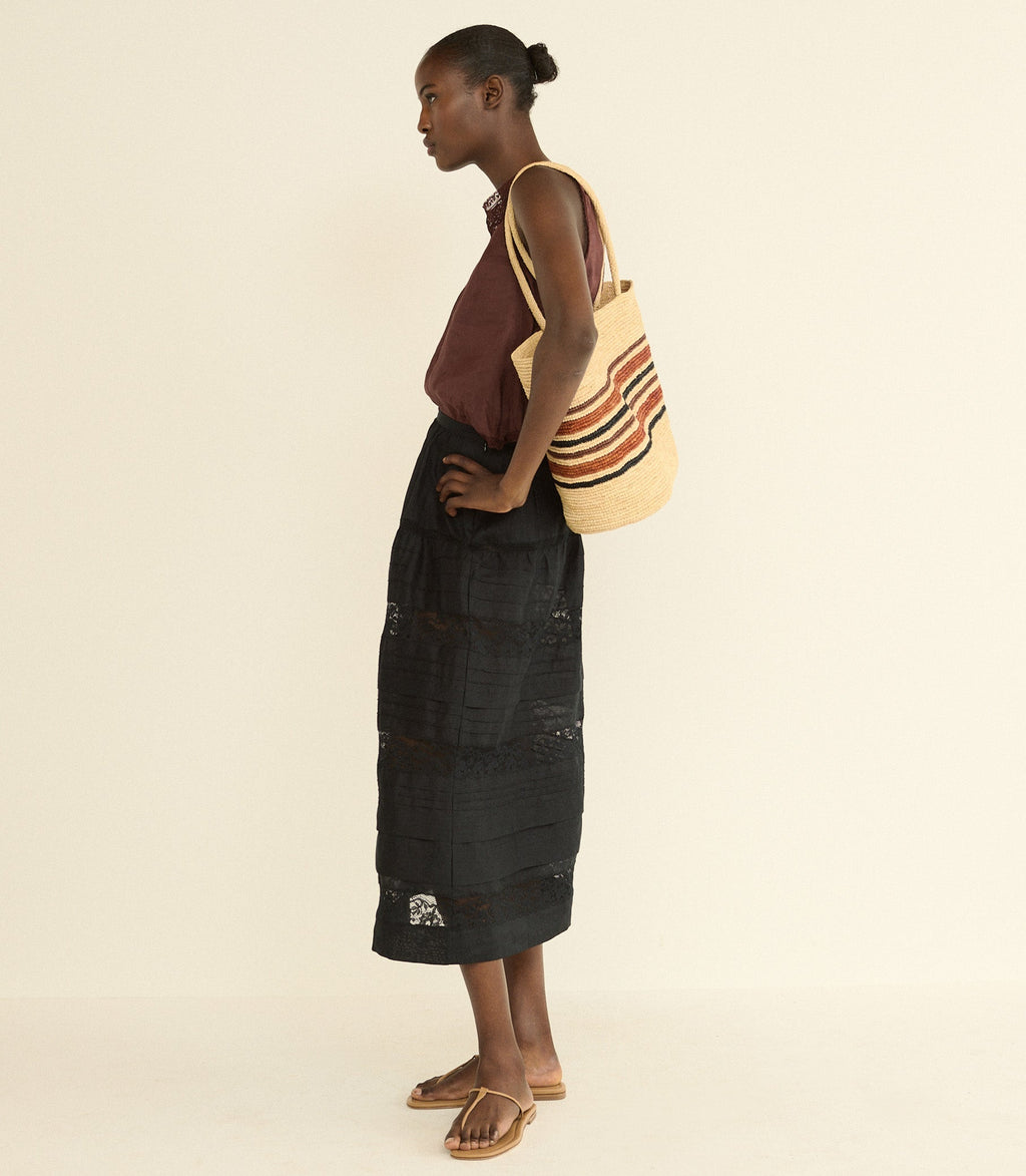 Sidra Skirt -- Black