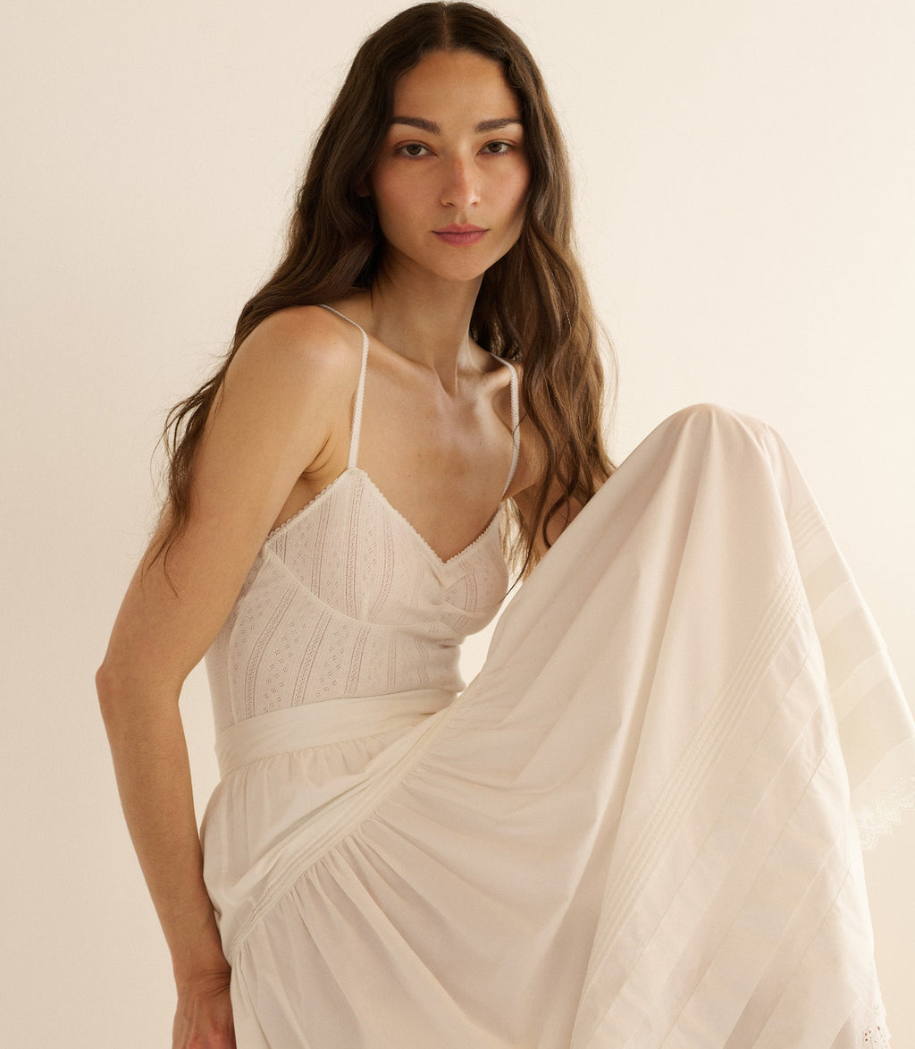 Sigrid Bodysuit -- Salt