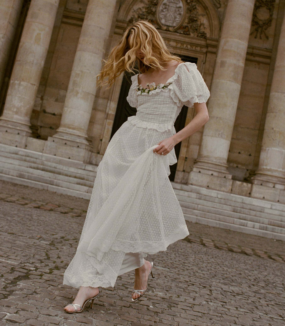 Sol Anniversary Dress -- Salt