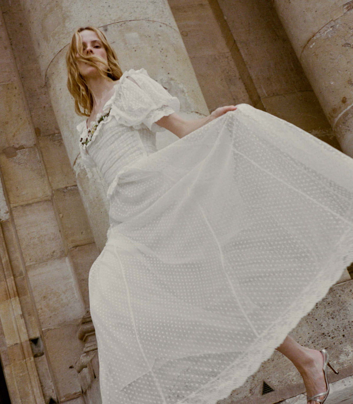 Sol Anniversary Dress -- Salt