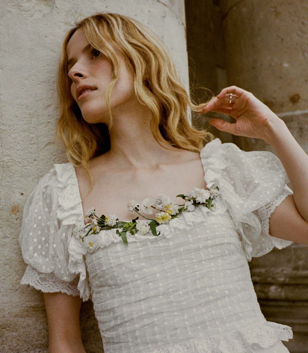Sol Anniversary Dress -- Salt