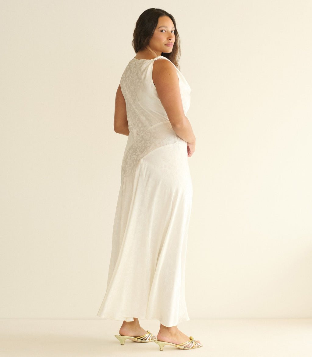 Solena Dress -- Salt