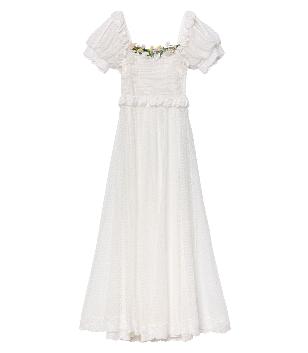Sol Anniversary Dress -- Salt