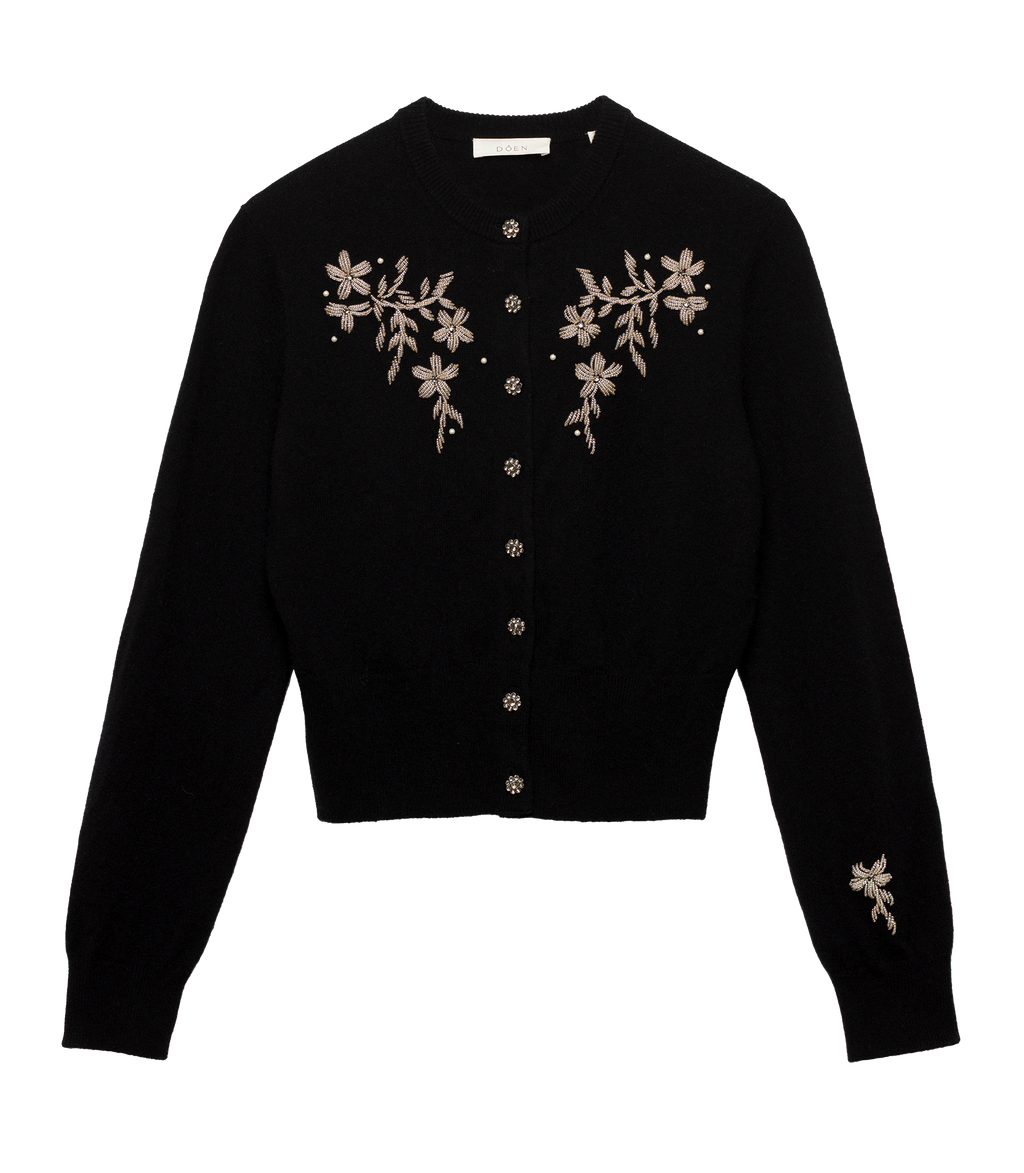 Tresor Cardigan -- Black