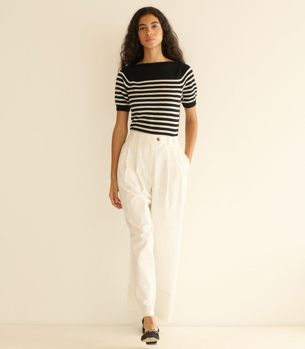 Vidette Sweater -- Marceau Stripe