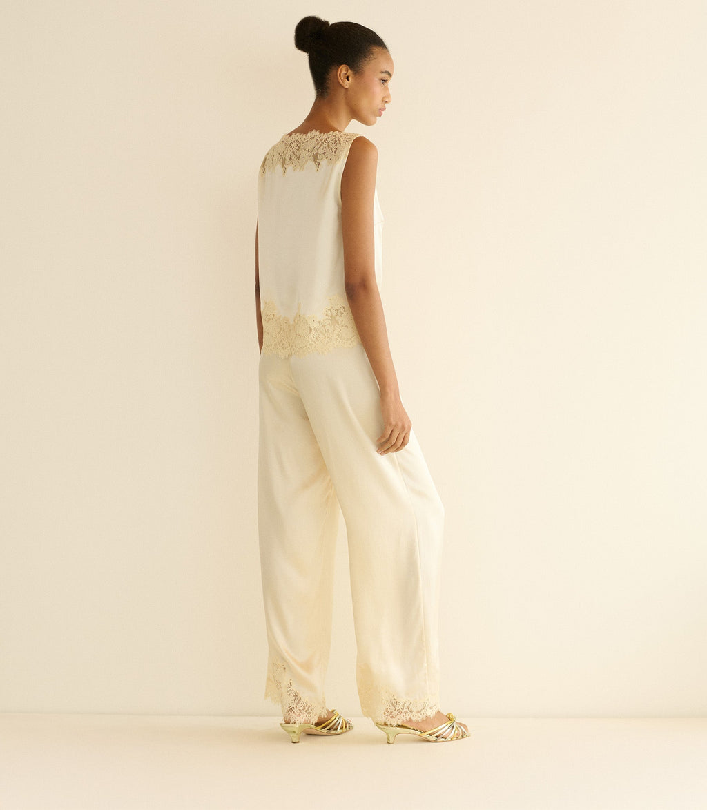 Viviane Top -- Sea Salt