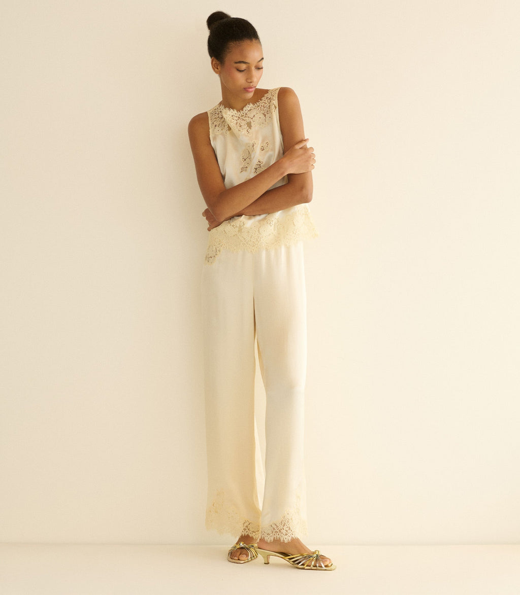 Viviane Top -- Sea Salt