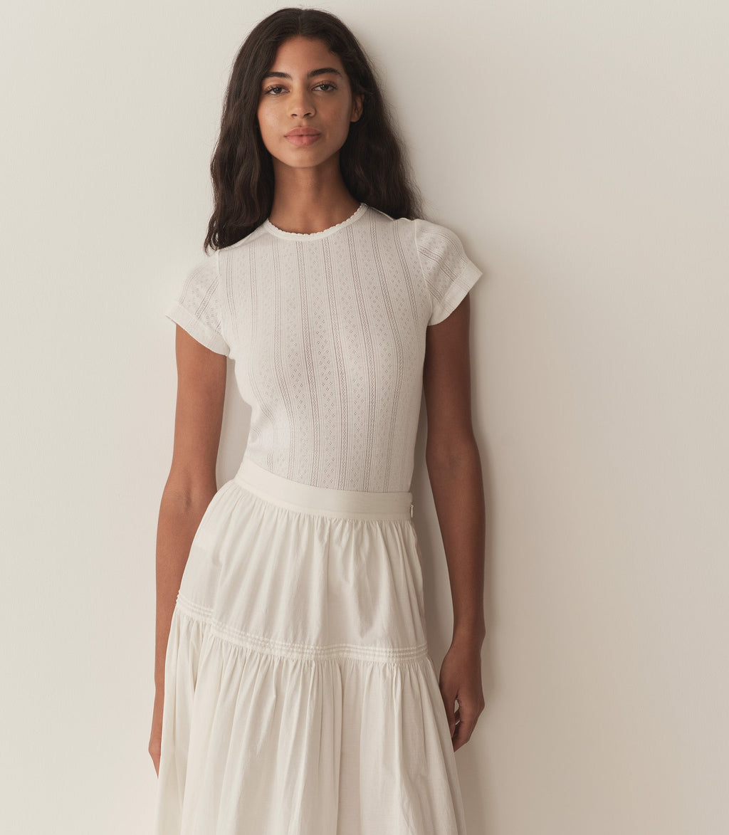 Vivi Tee -- Salt Quelle Jolie Pointelle
